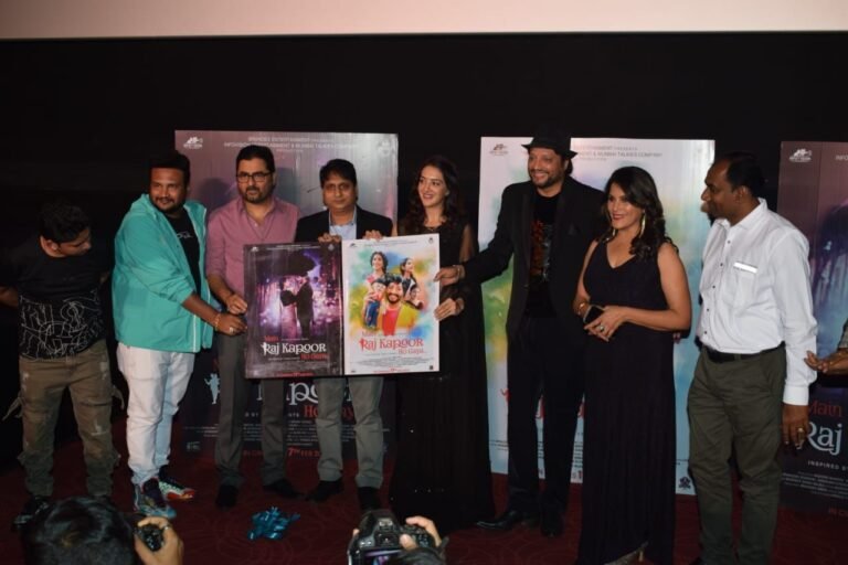 Grand song launch of the film “Main Raj Kapoor Ho Gaya” held in Mumbai