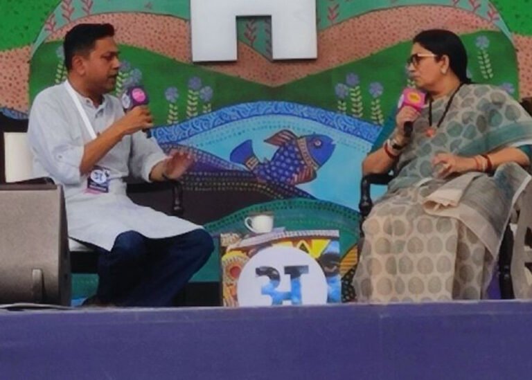 My biggest desire is to see number of young girls grow in the field of maths and science’, says Hon’ble Union Minister Smriti Irani at Arth