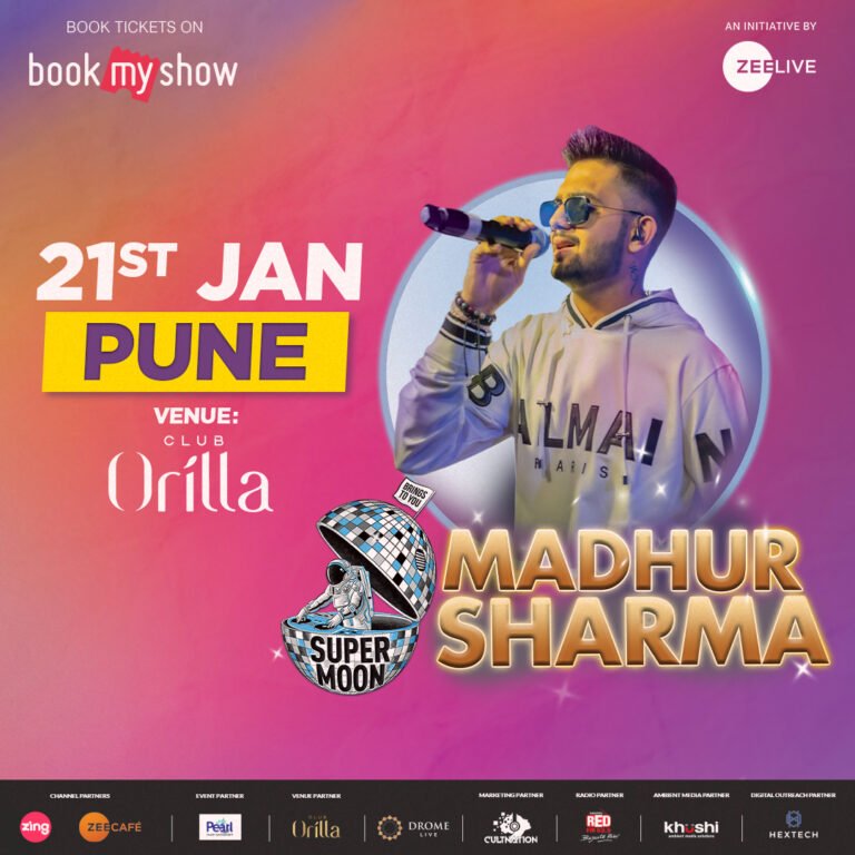 The much-awaited party with popstar Madhur Sharma is happening in Pune this January The much-awaited party with popstar Madhur Sharma is happening in Pune this January