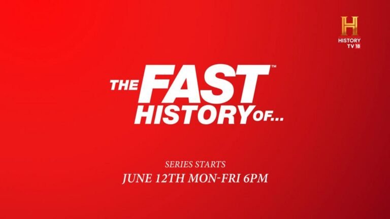 History TV18 Reveals the Fast and Furious Journeys Behind the Biggest Global Brands that Changed the Face of the World, with the launch of ‘The Fast History Of’