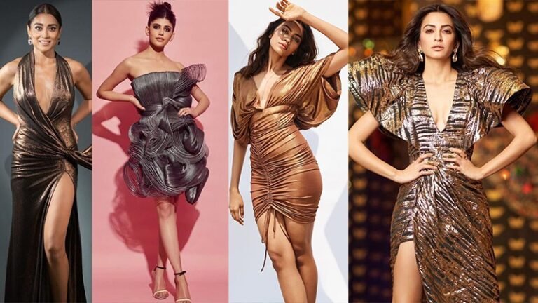 Bringing The Bling On, Four Times Our Actresses Bedazzled In Edgy Metallic Outfits Bringing The Bling On, Four Times Our Actresses Bedazzled In Edgy Metallic Outfits