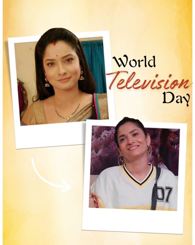Celebrating Ankita Lokhande As Television Royalty On World Television Day