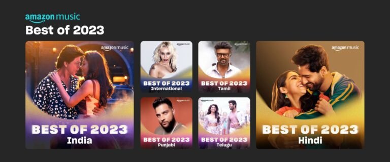 Amazon Music announces “Best of the Year” to highlight the showstoppers of 2023
