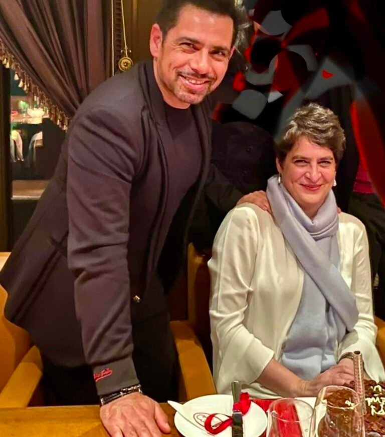 Robert Vadra, Businessman, Sends Valentine’s Day Greeting to his Wife and Congress Leader Priyanka Gandhi Vadra Robert Vadra, Businessman, Sends Valentine’s Day Greeting to his Wife and Congress Leader Priyanka Gandhi Vadra