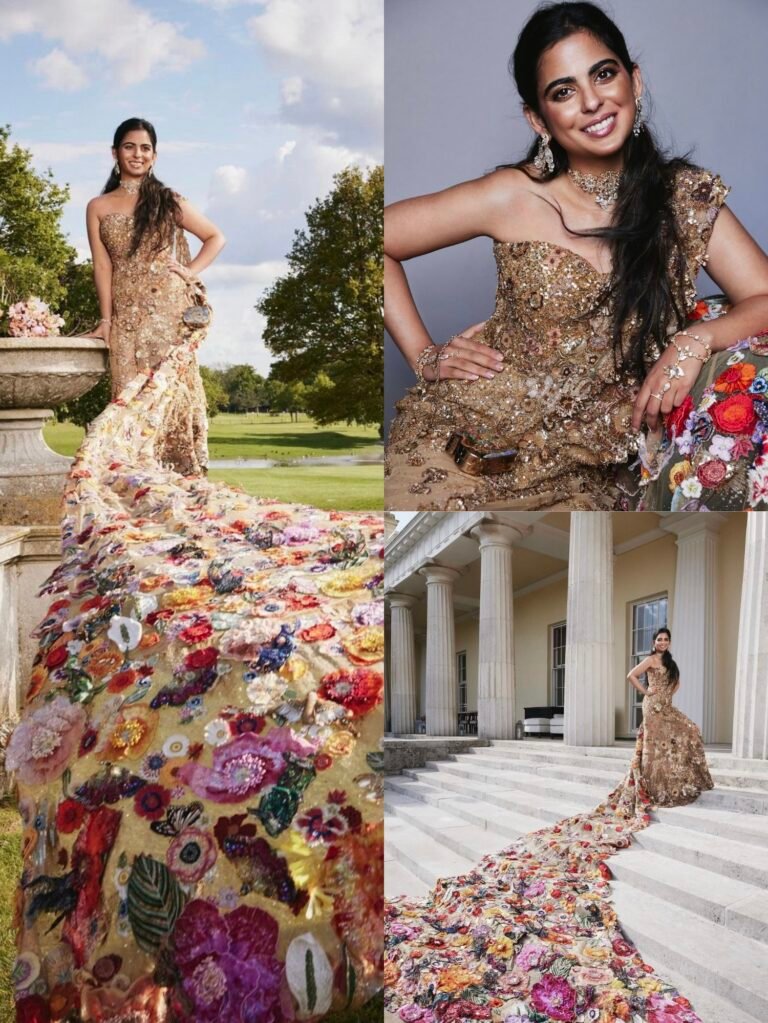 Isha’s presence at the Met Gala 2024 makes her status as a prominent figure in the fashion world.