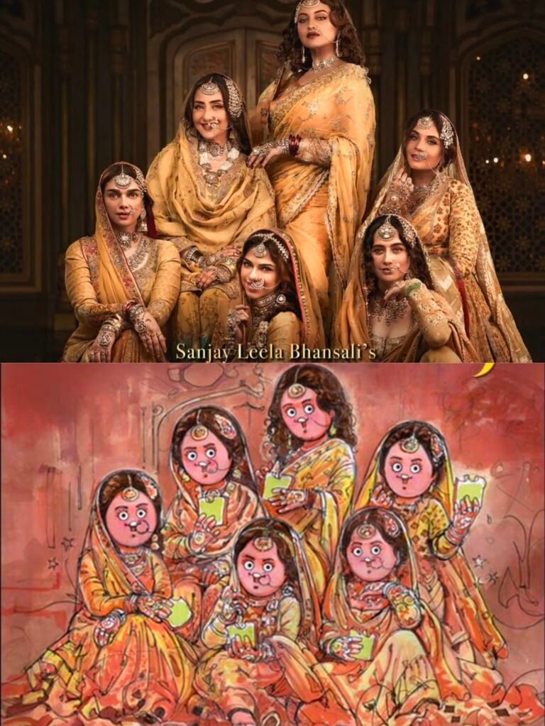 Amul’s official Instagram account gave a delightful shoutout on SLB’s Heeramandi.