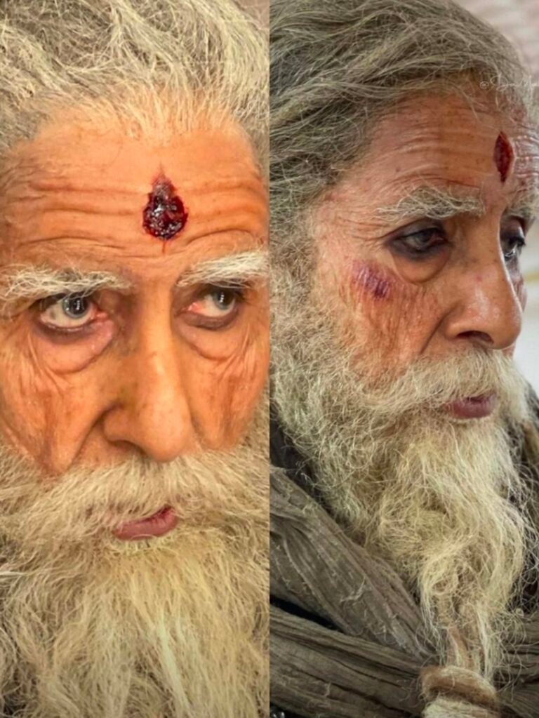 Amitabh Bachchan’s look in Kalki 2898 AD.