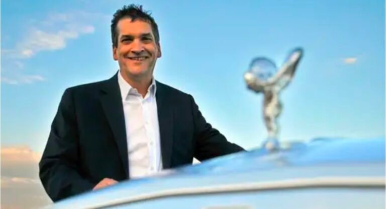Former Rolls-Royce head designer Ian Cameron was stabbed to death outside his £3 million mansion in Bavaria, Germany.