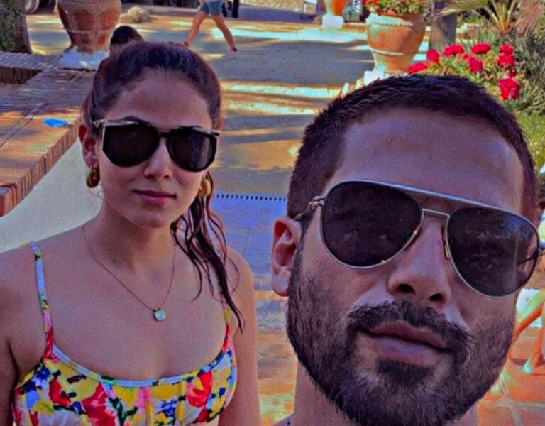 Bollywood actor Shahid Kapoor and his wife Mira Kapoor are currently enjoying a chill vacation in the UK with their children.
