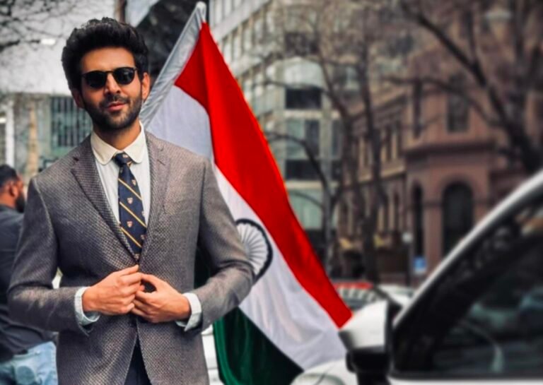 “Kartik Aaryan Celebrates 78th Independence Day Abroad and Wraps Up Filming for *Bhool Bhulaiyaa 3*”