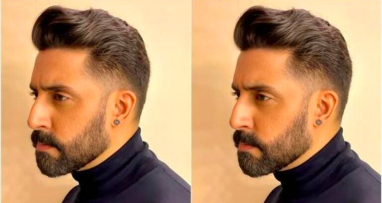 “Abhishek Bachchan’s Stunning New Look Sparks Enthusiastic Reactions from Fans”