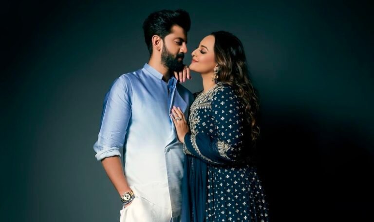 “Sonakshi Sinha and Zaheer Iqbal Share Sweet Insights on Marriage and Their Competitive Love”
