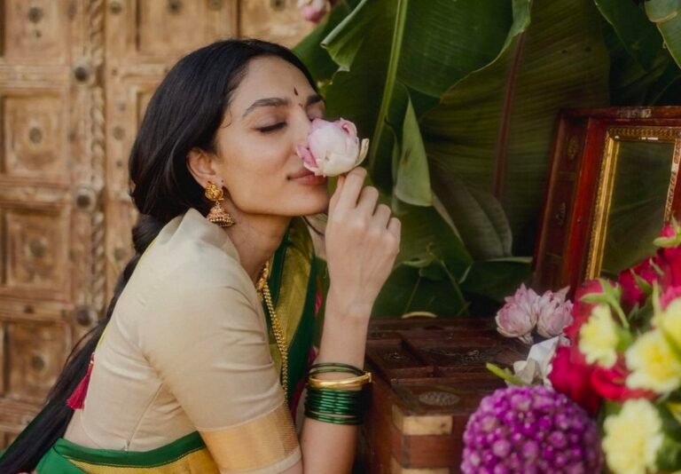 “Sobhita Dhulipala’s Elegant Pre-Wedding Style: A Perfect Blend of Tradition and Modernity”