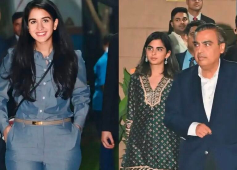 “Radhika Merchant Stuns in Rs 2.12 Lakh Loro Piana Outfit, Sparking Comparison with Isha Ambani’s Ethnic Look”