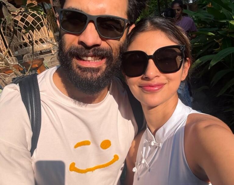 Mouni Roy Shares Stunning Beach Vacation Photos with Husband Suraj Nambiar, Reflects on a Challenging 2024
