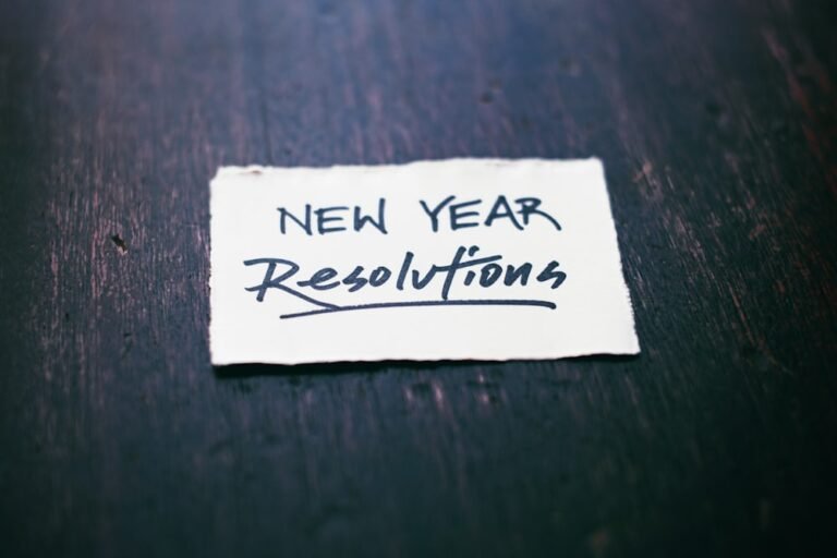 New Year’s Resolutions: Setting Goals for a Fulfilling Year Ahead