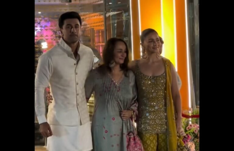 Bollywood Stars Shine at Aadar Jain & Alekha Advani’s Mehendi Ceremony with Ranbir Kapoor & Alia Bhatt Stealing the Spotlight