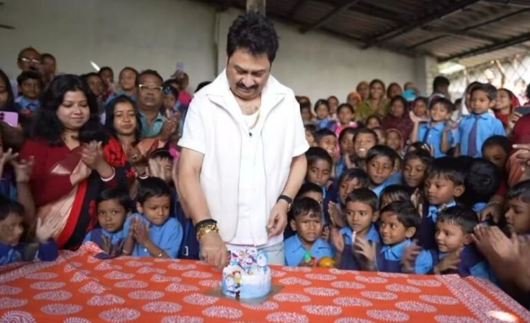 Kumar Sanu continues His Mission to Educate Underprivileged Kids