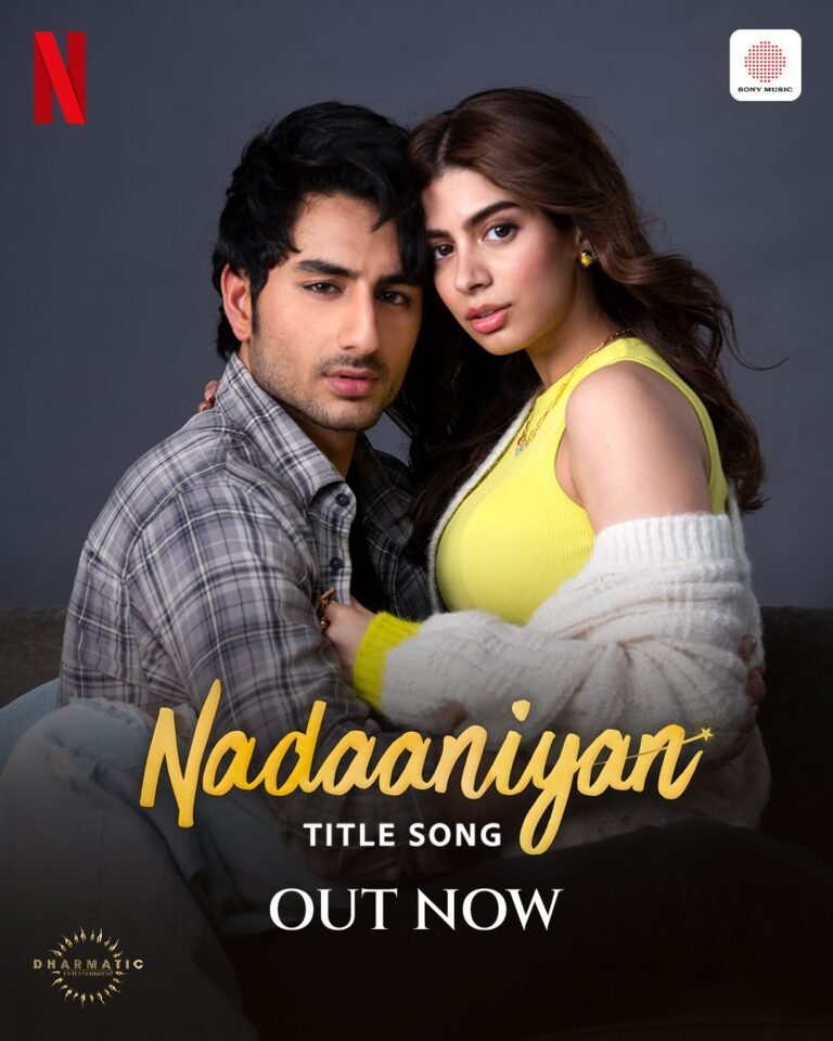 Bollywood’s new fave duo Ibrahim & Khushi’s Nadaaniyan’s title track video is serving all the rom-com vibes!